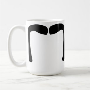 Bigote Tasse#4 Fu Manchu-Schnurrbart Kaffeetasse