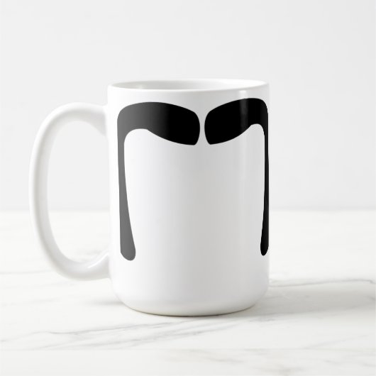 Bigote Tasse#4 Fu Manchu-Schnurrbart Kaffeetasse (Links)