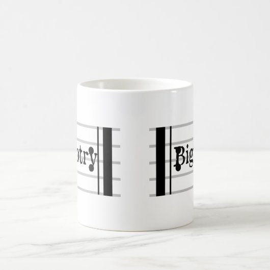 "Bigotry: Die Tasse des musikalischen" Logos (Mittel)