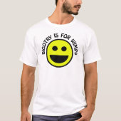 Bigotry ist für Wimps Smile Face T-Shirt (Vorderseite)