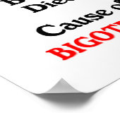 Bigotterie und Rassismus: republikanische Todesurs Poster (Ecke)