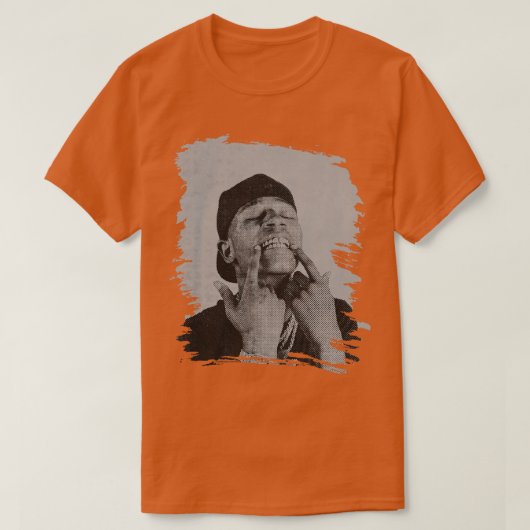 Bigscarr Retro-Poster T-Shirt (Design vorne)