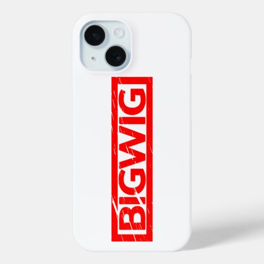 Bigwig Briefmarke Case-Mate iPhone Hülle (Rückseite)