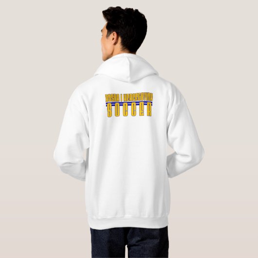 BiH Fußball Hoodie (Schwarz voll)