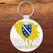 BiH Map Schlüsselanhänger (Vorderseite)