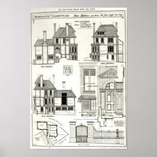 Bijou-Wohnsitz Sunnycote, Hampstead, Poster