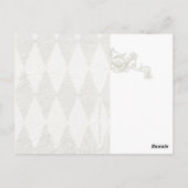 Bijoux Dragonfly Postkarte (Rückseite)