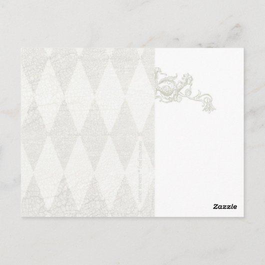 Bijoux Dragonfly Postkarte (Rückseite)