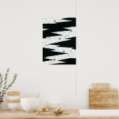 Bijutsu Sekai Blume auf einem Fußweg Poster (Küche)