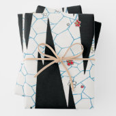 Bijutsu Sekai-Blume über das Wanderpapier Geschenkpapier Set (Beispiel)