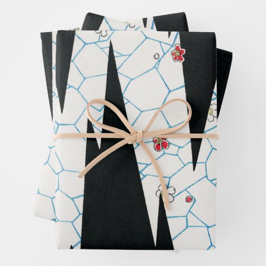 Bijutsu Sekai-Blume über das Wanderpapier Geschenkpapier Set (Beispiel)