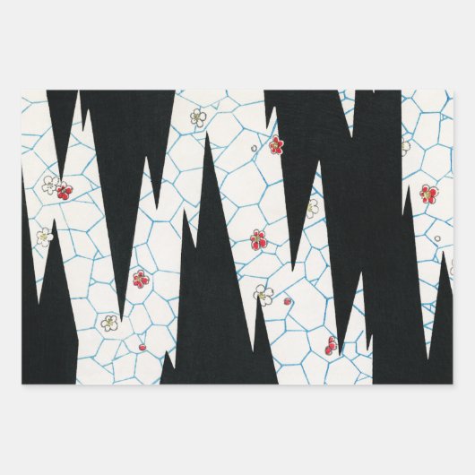 Bijutsu Sekai-Blume über das Wanderpapier Geschenkpapier Set (Vorderseite)