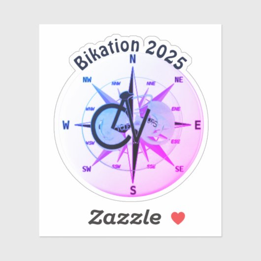 Bikation 2025 - Vinyl-Aufkleber nach Maß geschnitt Aufkleber (Blatt)