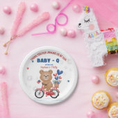 Bike am 4. Juli Babydusche Pappteller (Party)