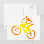 Bike Apollos Image Postkarte (Vorne/Hinten)