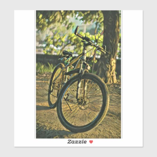 Bike Artwork Aufkleber (Blatt)