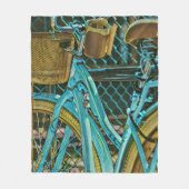 Bike Artwork Fleecedecke (Vorderseite)