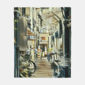 Bike Artwork Fleecedecke (Vorderseite)