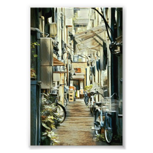 Bike Artwork Fotodruck (Vorne)