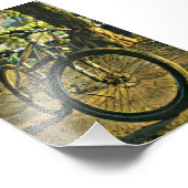 Bike Artwork Fotodruck (Ecke)