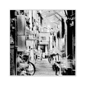 Bike Artwork Gummistempel (Prägung)