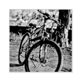 Bike Artwork Gummistempel (Prägung)