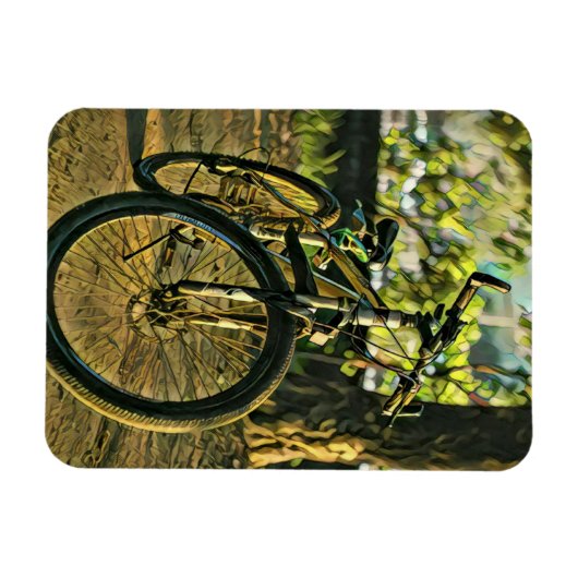 Bike Artwork Magnet (Horizontal)