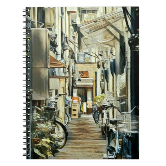 Bike Artwork Notizblock (Vorderseite)