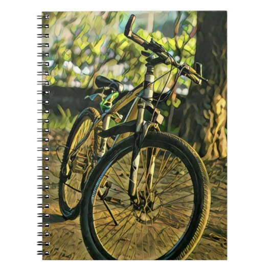 Bike Artwork Notizblock (Vorderseite)