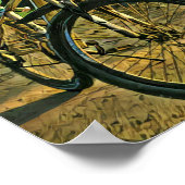 Bike Artwork Poster (Ecke)