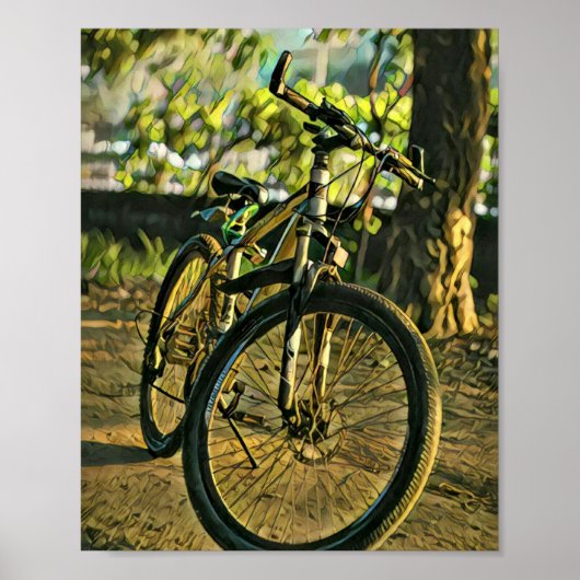 Bike Artwork Poster (Vorne)