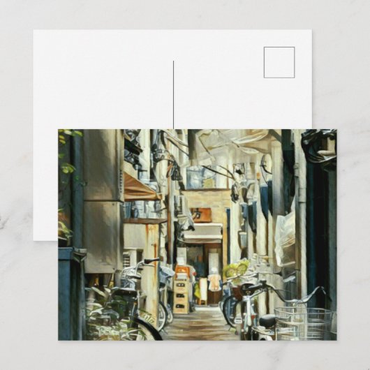 Bike Artwork Postkarte (Vorne/Hinten)