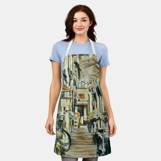 Bike Artwork Schürze (Getragen)