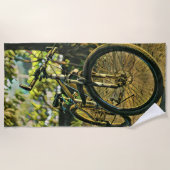Bike Artwork Strandtuch (Vorderseite)