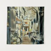 Bike Artwork Wandteppich (Vorderseite)