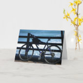 ©Bike auf See Karte (Gelbe Blume)