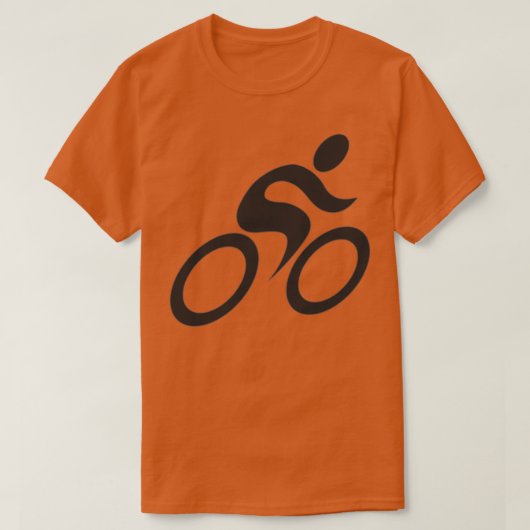 Bike-Aufkleber T-Shirt (Design vorne)