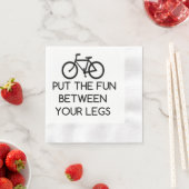 Bike Between Legs Serviette (Beispiel)