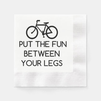 Bike Between Legs Serviette