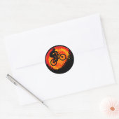 Bike Catch it Runder Aufkleber (Umschlag)