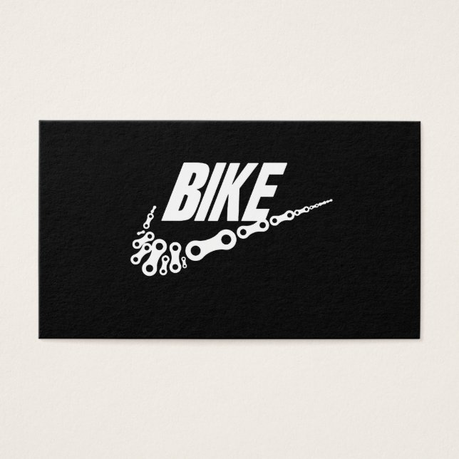 Bike Chain Links Swoosh Short Sleeve Gildan T-Shir (Vorderseite)