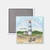 Bike Choice Lighthouse Magnet (Vorderseite/Rückseite)