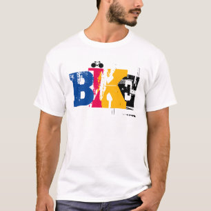 BIKE CMYK Farben T-Shirt