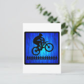 Bike Dein Feet Postkarte (Stehend Vorderseite)