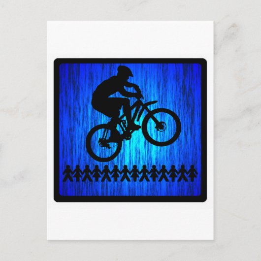 Bike Dein Feet Postkarte (Vorderseite)