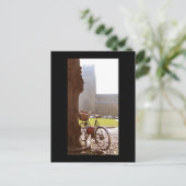 Bike & Durhm Kathedrale Postkarte (Stehend Vorderseite)