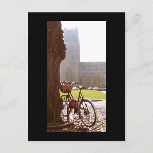 Bike & Durhm Kathedrale Postkarte (Vorderseite)