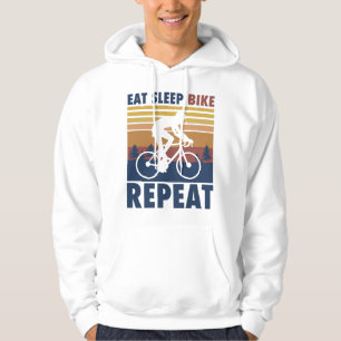 Bike Eat Sleep Bike Sprichwort Bike Geschenk Hoodie