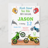 Bike-Einladung Einladung (Vorderseite)