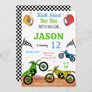 Bike-Einladung Einladung